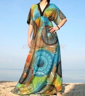 New Evening Gown Party Wedding Formal Moon Long Maxi Dress Plus Size 
