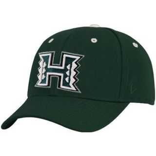 Zephyr Hawaii Warriors Green DHS Fitted Hat