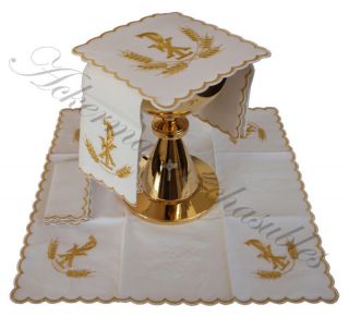 Embroidered altar linens AL SET 7 us