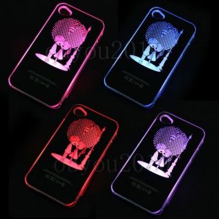 Sweet Lovers Sense LED LCD Flash Light Up Case Cover For Apple iPhone 