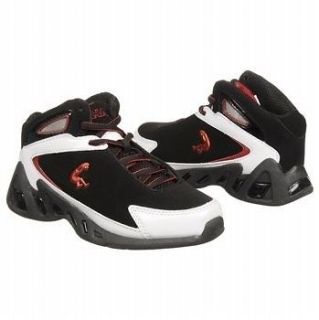   Boys SHAQ BLOCKED SHOT (Black/White/Red)   Basketball Shoes Sneakers