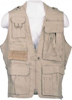 Humvee Safari Vest 20 pocket 100% cotton perfect traveling companion 