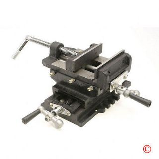 Cross Slide Drill Press Vise Metal Milling Machine 2 Way Work 
