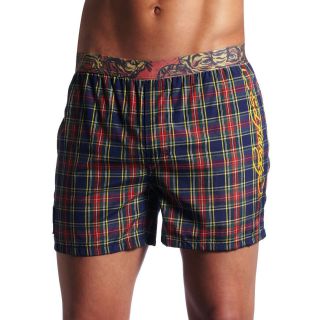 Ed Hardy Navy Mens Tiger Woven Boxer