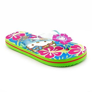   Kitty Tropic Youth Kids Girls Size 13 Pink Flip Flops Sandals Shoes