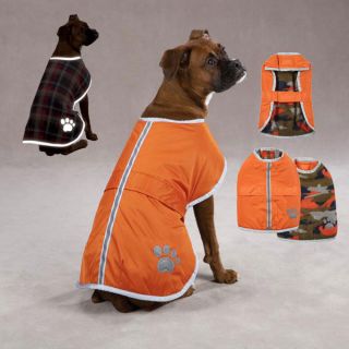 Noreaster Warm Reversible Waterproof Reflective Blanket Pet Dog Rain 