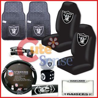 raiders seat covers