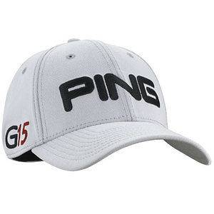 NEW Ping G15 Tour Structured Gray Fitted Hat/Cap
