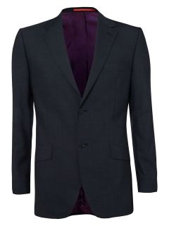Howick Tailored Mohair Navy Suit Jacket In Navy From 