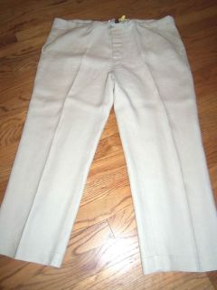 Saks 5th Ave Mens 100% Linen drawstring Pants Large cropped