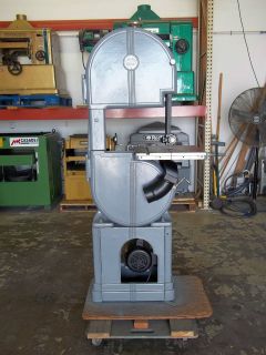 Walker Turner 16 Bandsaw Comes Complete with Carter Guides & New 