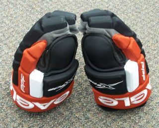 Eagle PPF X 705 Hockey Gloves   Black/Red/Whit​e 13 or 14   NEW