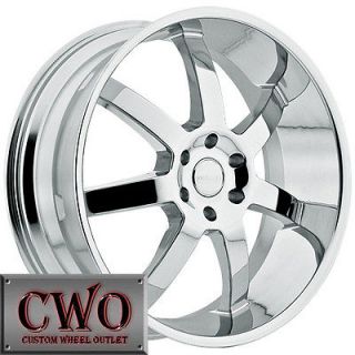 22 Chrome Absolute Wheels Rims 6x139.7 6 Lug Escalade Tahoe Yukon 