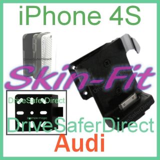    0135 e Skin Fit Car Holder for iPhone 4S D Mount Audi A4 B6/B7 vent