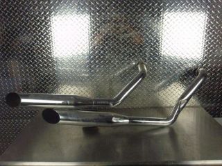 Honda VT1100 Shadow Sabre Cobra Full Exhaust Mufflers Pipes DAMAGED