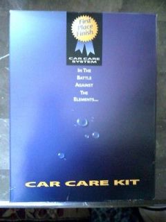 NEW First Place Finish Car Care System Kit   1 16 oz & 3 8 oz Bottles 