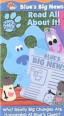 Blues Clues   Read All About It VHS, 2001