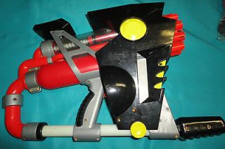Nerf 2001 Larami Air Machine Gun Yellow Rapid Fire Pump