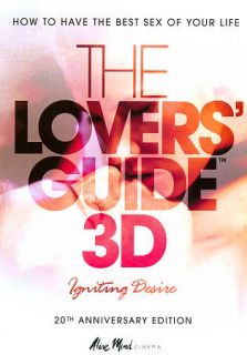 The Lovers Guide 3D Igniting Desire DVD, 2012, With 3D Glasses