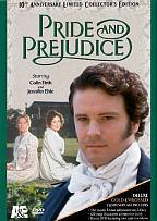 Pride and Prejudice Mini Series DVD, 2006, 3 Disc Set, 10th 