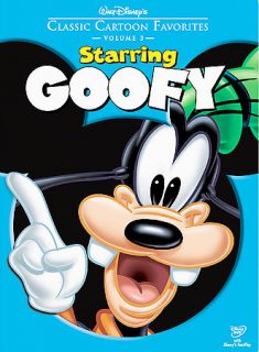 Walt Disneys Classic Cartoon Favorites Starring Goofy DVD, 2005 