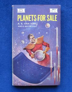PLANETS FOR SALE   SIGNED by A.E. VAN VOGT