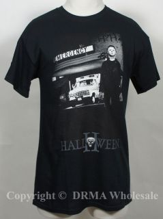 Authentic HALLOWEEN 2 Emergency Michael Myers T Shirt S M L XL XXL NEW