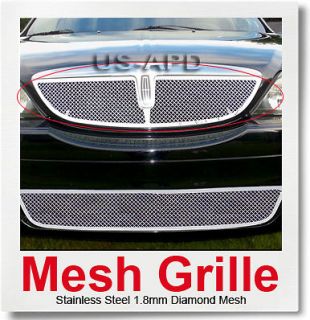 00 02 Lincoln LS Stainless Steel Mesh Grille Insert (Fits Lincoln LS)
