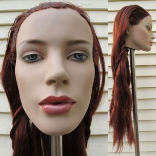 Rootstein ANNE V Super Model Used Mannequin Head w/ Original LONG Hard 
