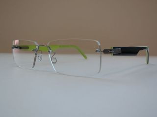 Lindberg Spirit 56 Blue Neon Green Prescription Glasses Eyewear 