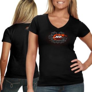 Chase Authentics JR Motorsports Ladies Fabricator T Shirt   Black