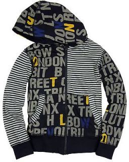 Desigual Boys Reversible Hoodie Banana, Size 5, 6, 7, 8, 9, 10, 12