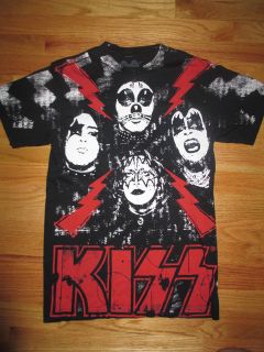   GENE SIMMONS   PAUL STANLEY   PETER CRISS   ACE FREHLEY (SM) T Shirt