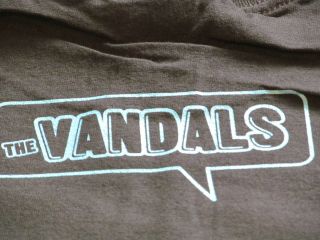 The Vandals Black NEW Size XL T Shirt Jensen Nils Ackermann Escalante