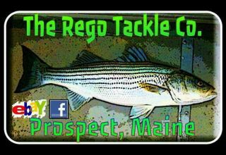 X2 Saltwater fishing lure ( Striper, blue fish, barracuda etc) Rego 