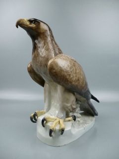   Eagle Porcelain Figurine by Anton Buschelberger for Karl Ens   Adler