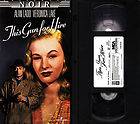 This Gun for Hire 1942 (VHS, 1998) Alan Ladd/Veronica Lake