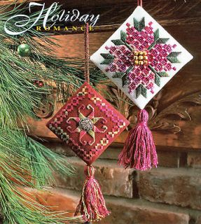 FESTIVE HARDANGER ORNAMENTS   2 Hardanger Patterns