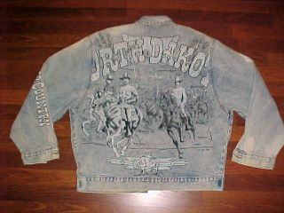 Tony Alamo N Dakota Roosevelt Rough Riders Unfinished Jacket L Free 