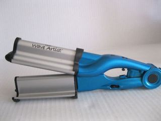 Bed Head Deep Waver Curling Styling IronTool BH305 Metallic Blue 