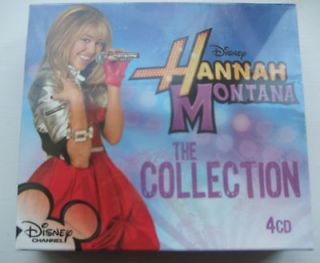   HANNAH MONTANA CD COLLECTION. 4 CD BOXSET OVER 45 SONGS BNIB & SEALED