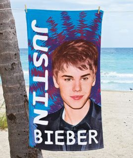 Justin Bieber Solarized Beach Towel NIP