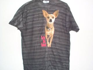 New TACO BELL CHIHUAHUA DOG Tie Dye Vintage 1998 T SHIRT Size Mens 