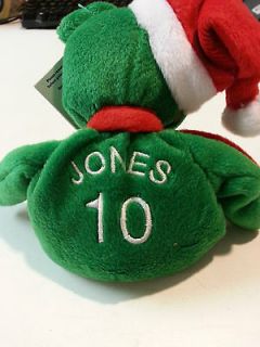 Chipper Jones Salvinos Bamm Beanos Christmas 1998 Braves #10 Green 