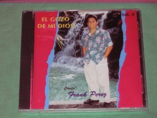 EL GOZO DE MI DIOS FRANK PEREZ CD ALABANZA/ADORACION/MUSICA CRISTIANA 
