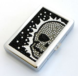 silver cigarette case in Cases