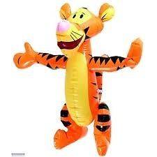 inflatable tigger 46cm tall  4 64  inflatable 