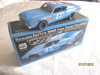 Richard Pettys 100th NASCAR victory 1969 Ford Torino Talladega WIX 