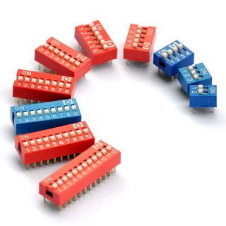 to 12 Way PCB mountable DIP Switches Assorted Kit. SKU140004