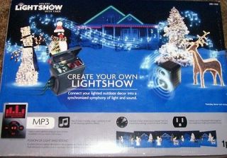 Gemmy Christmas Lights Lightshow Controller/Timer Sound &  Player 
